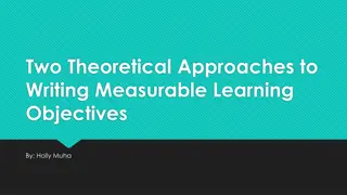 Enhancing Learning Objectives for Effective Instruction