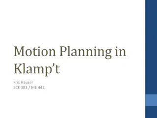 Motion Planning in Klamp't: Overview and Key Concepts