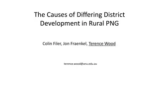 Exploring Variations in Rural District Development Factors