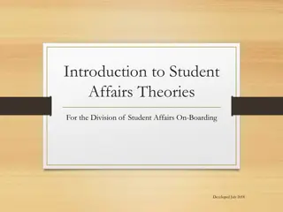 Comprehensive Overview of Student Affairs Theories