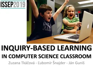 **Exploring Inquiry-Based Learning in Computer Science Education**