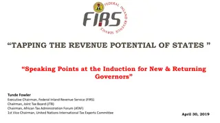 Enhancing State Revenue Generation Through Effective Taxation Strategies