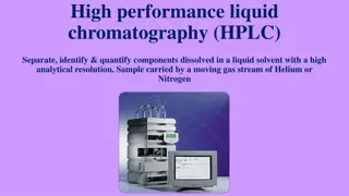 Understanding High Performance Liquid Chromatography (HPLC)