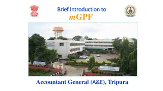 Introducing mGPF - Modernizing GPF Management for Tripura Employees