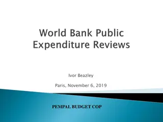 Public Expenditure Management and Performance Evaluation