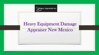 Heavy Equipment Damage Appraiser New Mexico