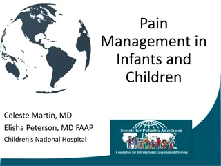 Pediatric Pain Management