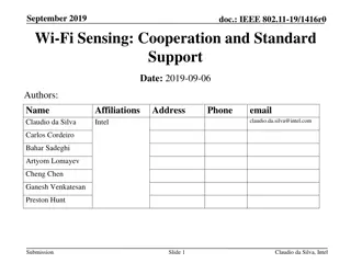 Exploring Wi-Fi Sensing for Motion Detection and Beyond