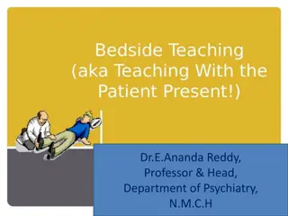 Principles and Strategies for Effective Bedside Teaching in Clinical Settings