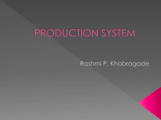 Production Systems and Processes