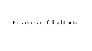 Understanding Full Adder and Full Subtractor Circuits