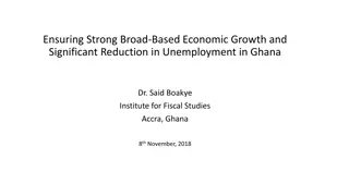 Analysis of Economic Growth and Unemployment Trends in Ghana