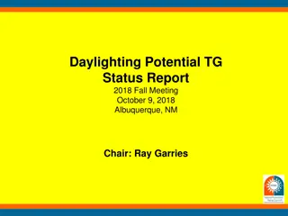 NFRC Daylighting Potential Task Group Report 2018