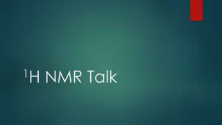 1H NMR and Proton Environments in Molecules