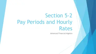 Paycheck Calculations in Financial Algebra