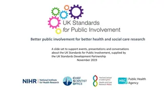 Enhancing Public Involvement for Improved Health and Social Care Research