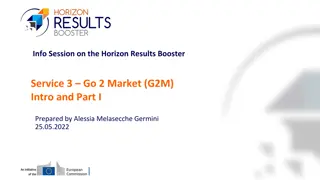 Enhancing Project Results with Horizon Results Booster Go-to-Market Support