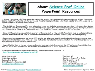 Free Science Education Resources at Science Prof Online (SPO)