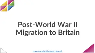 Immigrant Groups in Post-WWII Britain