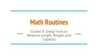 Mastering Measurement: Length, Weight, and Capacity Activities