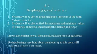 Quadratic Functions: Graphing and Analysis