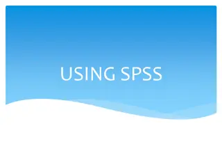 SPSS - A Guide to Statistical Analysis