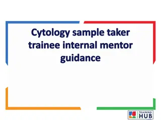 Cytology Sample Taker Trainee Mentorship Program Overview