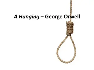 A Hanging by George Orwell: A Reflection on Social Injustice