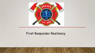 Strategies for Building Resilience in First Responders