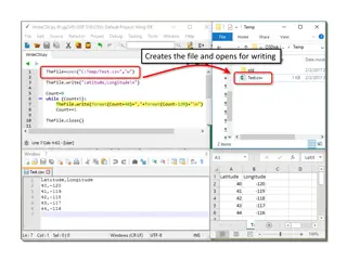 Understanding File Operations: Writing, Formatting, and Closing