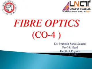 Overview of Optical Fibre Technology and Applications