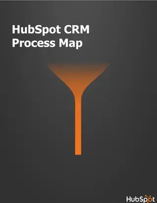 HubSpot CRM Process and Tools