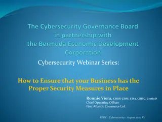 Ensuring Business Security: Cybersecurity Webinar Insights