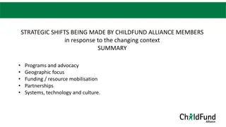 Strategic Shifts in ChildFund Alliance Members' Response