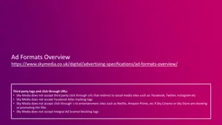 Sky Media Advertising Specifications Overview