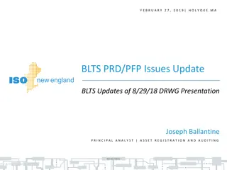 Update on BLTS Changes Implementations