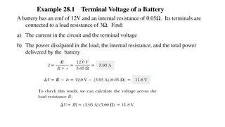 Electrical Circuit Analysis Examples and Solutions