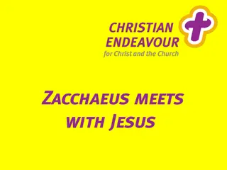 Meeting Zacchaeus: A Story of Redemption