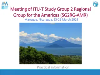 Practical Information for ITU Meeting in Managua, Nicaragua