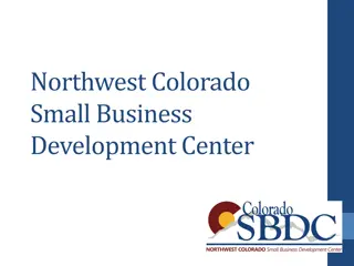 Northwest Colorado Small Business Development Center Overview