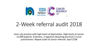 Cancer Referral Audit in High-Deprivation Inner City Practice