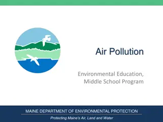 Air Pollution and Its Impact on Health and Environment