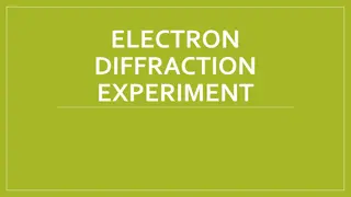 Exploring Wave-Particle Duality in Electron Diffraction Experiment