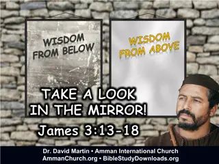 Unlocking Biblical Wisdom: A Reflection on James 3:13-18