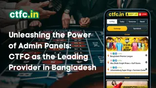 Enhance Your Business with Best Admin Panel Provider in Bangladesh