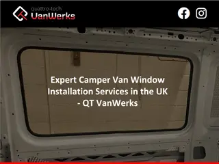 Expert Camper Van Window Installation Services in the UK - QT VanWerks