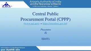 Central Public Procurement Portal (CPPP) Overview and Advantages