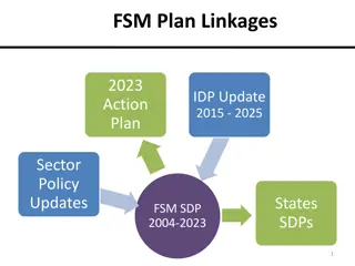 FSM Development Plan Overview 2023 and Beyond