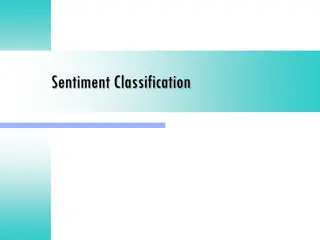 Sentiment Classification Methods