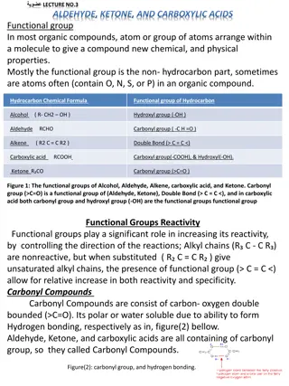 Aldehydes, Ketones, and Carboxylic Acids in Organic Chemistry